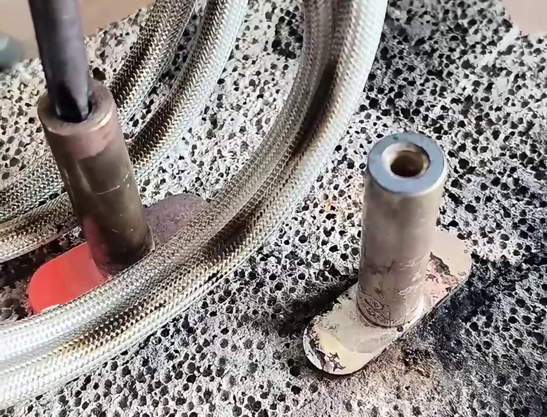 黃銅焊接用高頻焊機，加熱快影響小(圖1)